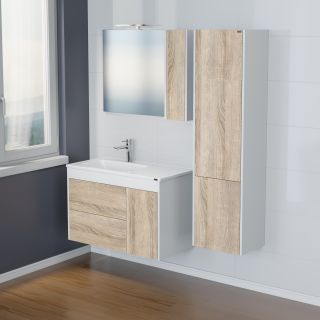 Подвесная тумба под раковину Санта Меркурий 700456 90 см янтарный